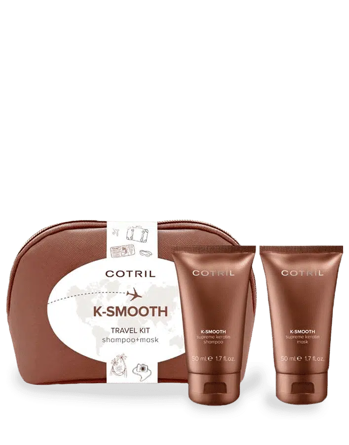 COTRIL K-SMOOTH  POCHETTE TRAVEL KIT - SHAMPOO + MASK	50ml + 50ml